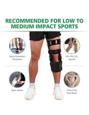Orthomen Functional ACL Knee Brace MCL PCL Meniscus Ligament Large Left Unisex