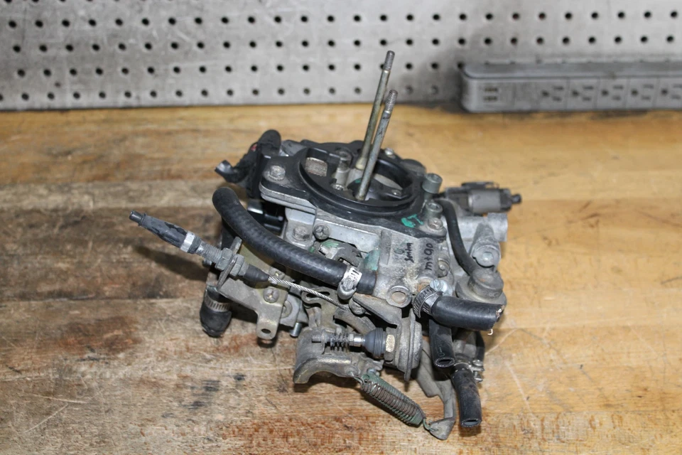 1990 Sentra throttle body assembly Nissan JECS Single Barrel TBI Foto 3 de 4