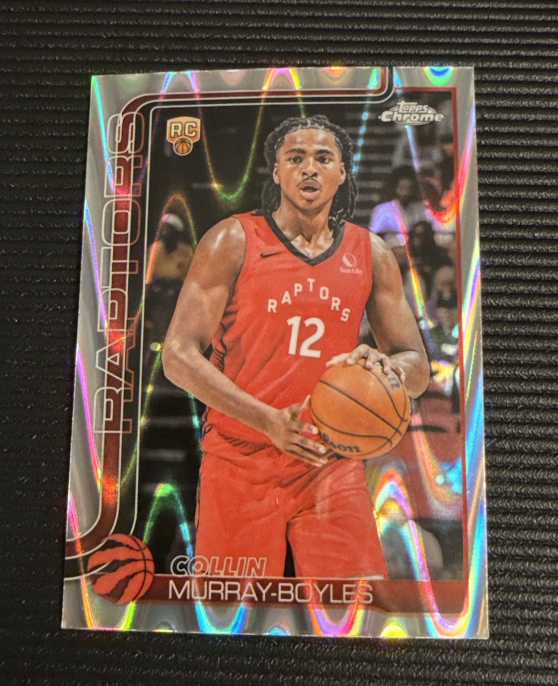 2025-26 Topps Chrome #259 Collin Murray-Boyles RayWave Refractor RC Rookie