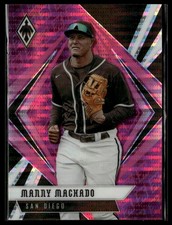 2021 Panini Chronicles #24 Manny Machado Phoenix Pink Pulsar