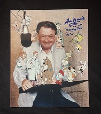 Don Messick Voice of Scooby Doo and Astro in person autograph