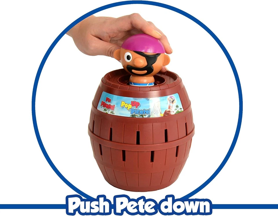TOMY Pop Up Pirate Juego de Mesa - Familia y Preescolar Niños Juegos para Familia Juego  Foto 4 de 4