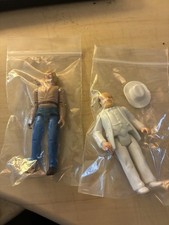 Vintage Mego Dukes Of Hazzard Bo Duke Snd Boss Hogg Loose New Old Stock L@@K
