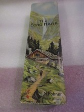 VINTAGE M. Hohner THE ECHO HARP Harmonica with Original Box Germany