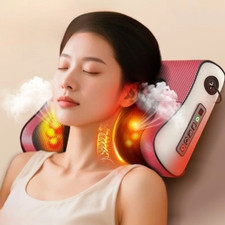 Heated Neck Back Massager Multi Function Deep Kneading Relaxation Tool