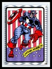 ? Captain America 1990 Impel Marvel Kodak Vending Prism Sticker Holo