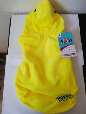 Yellow Peep Chick Custome For Dog Size Small Brand New