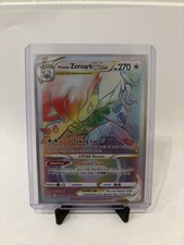 Pokemon Hisuian Zoroark VSTAR 203/196 Rainbow Secret Rare Card Lost Origin NM/M! on eBay
