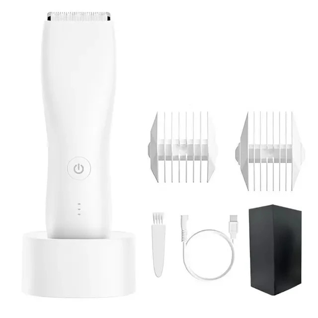 Trending Trimz Pro Electric Razor - White Hair Trimmer-image