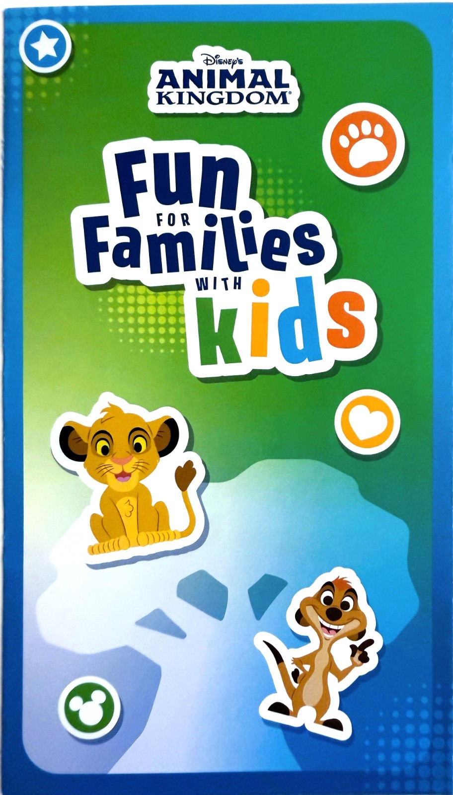 Disney World Animal Kingdom Park Map Fun For Families With Kids Guide Map 2026