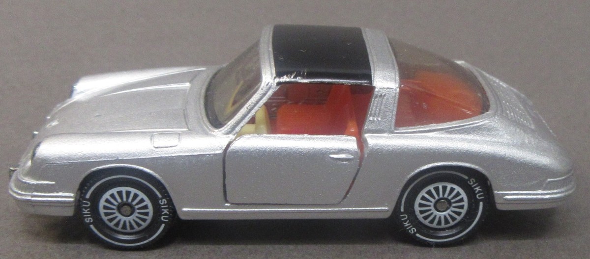 Siku V234 PORSCHE 911 silver 1/60 diecast with box Germany | eBay
