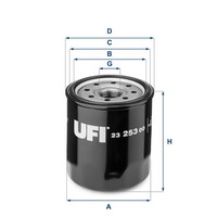 UFI ÖLfilter 23.253.00 FüR Lexus Mini Toyota