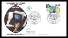 Mayfairstamps France FDC 1990 Computer Keyboard First Day Cover aax_80067