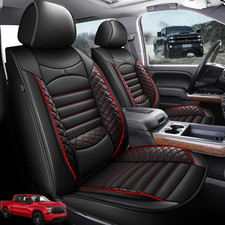 Seat Covers Fit for Chevy Silverado 2007-2025 2026 GMC Sierra Silverado 1500 250