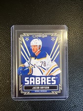 2025-26 O-Pee-Chee Jacob Bryson OPC Retro #26 - Black Border 100/100