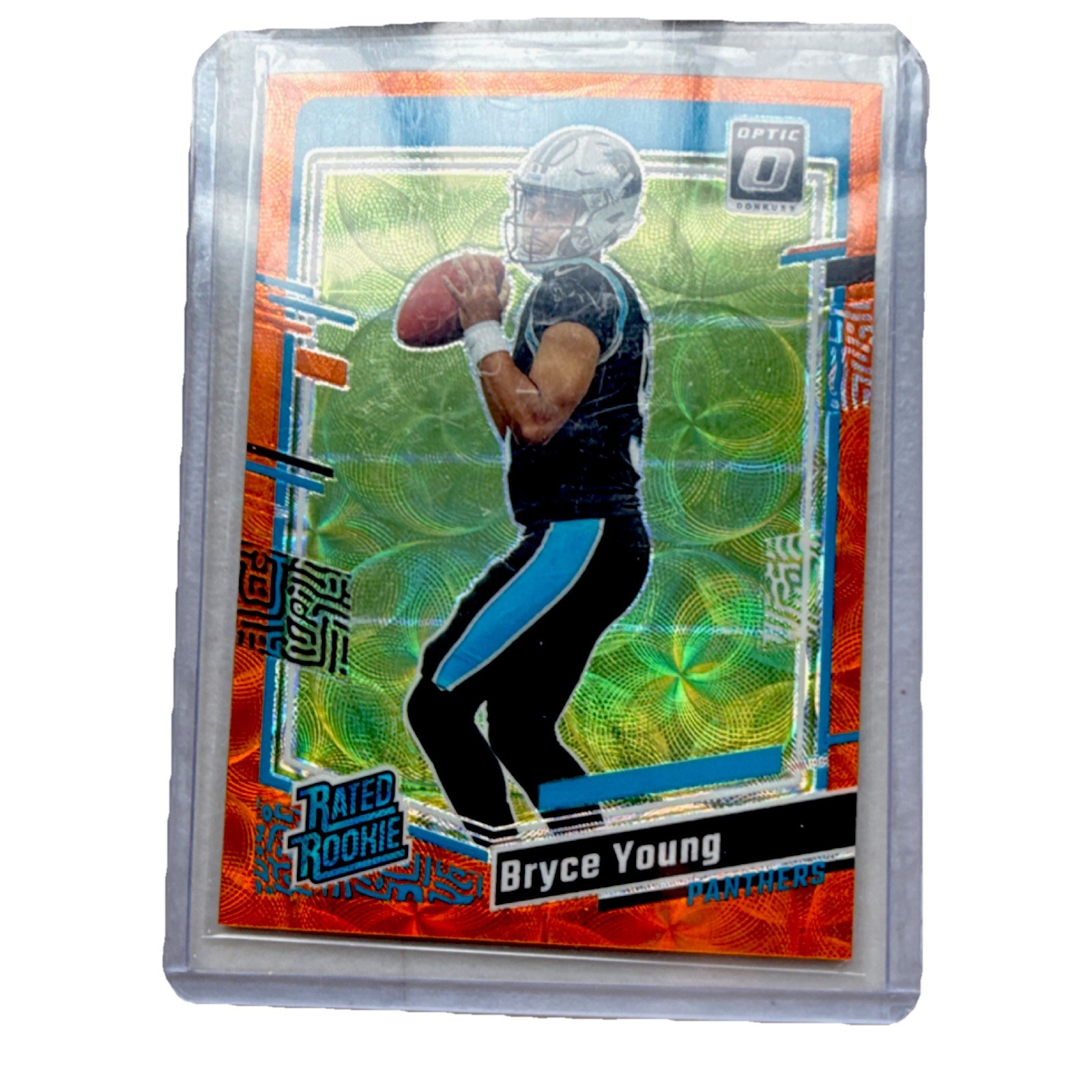 2023 Panini Donruss Optic Bryce Young Rated Rookie Orange Scope Prizm /79 #213