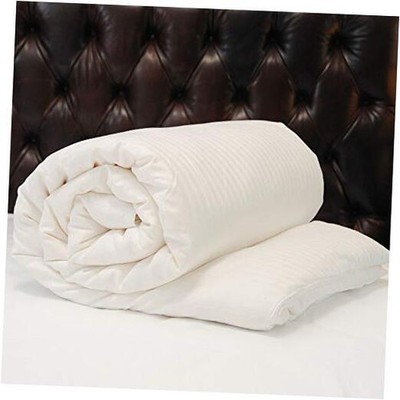  Silk Comforter for Winter, 100% Long-Strand Silk Filling, Natural & 