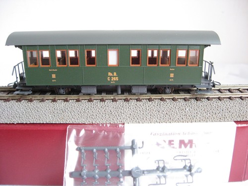 WK213* BEMO H0m 3230105 RhB C 265 2-aschser Personenwagen OVP | Zustand: Gebraucht