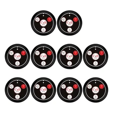 10PCS Call Button Wireless Pager Waiter Calling System for Restaurant3010