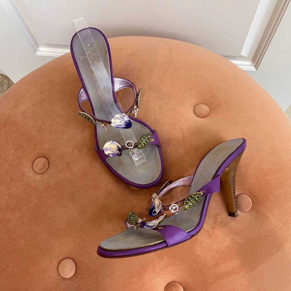 Giuseppe Zanotti Heels Purple for sale | eBay