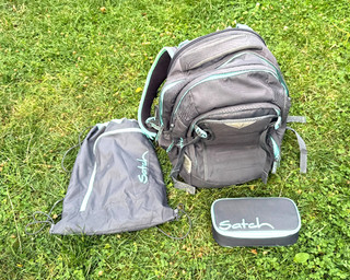 Satch Schulrucksack Match Mint Phantom 2023 mit Mäppchen und Sportbeutel