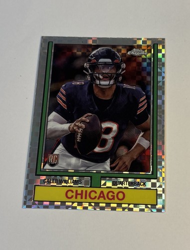 2024 Topps Chrome - 1974 Topps Football Caleb Williams #74TF-1 X-Fractor (RC)