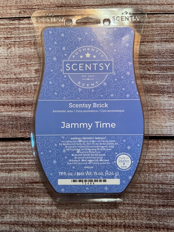 Scentsy Wax Brick Jammy Time equal to 5+ wax bars!