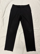 Quince Men’s Black Ponte Straight Leg Pants 34-32 Inseam