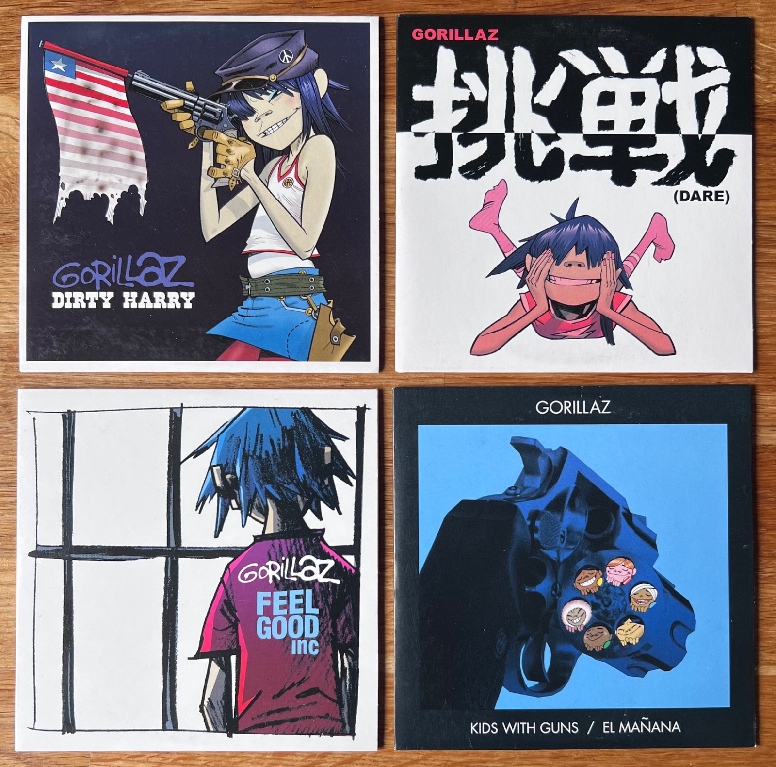 Job Lot 4 X Singles Promo Copy's, Never Or Played.
