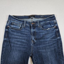 Judy Blue Skinny Fit Jeans Women's 13/31 Blue Dark Wash High Rise Stretch Denim