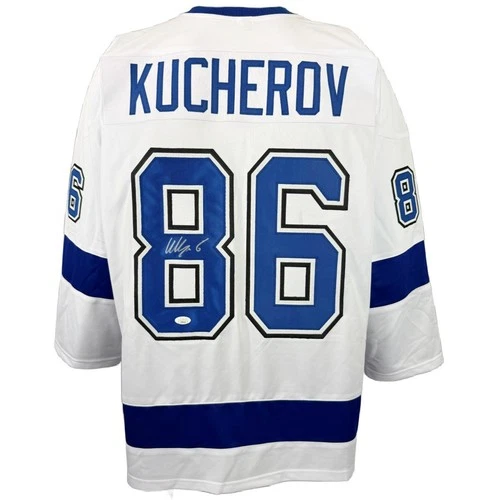 Nikita Kucherov autographed signed jersey NHL Tampa Bay Lightning JSA COA