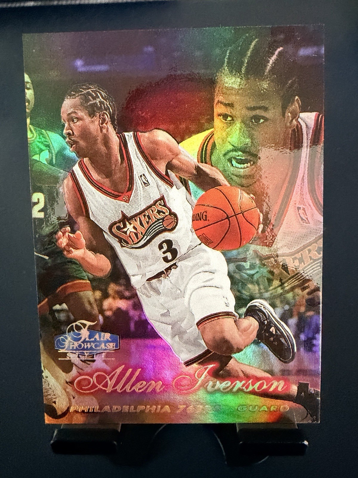 1997-98 Flair Showcase - Allen Iverson #3 Row 2