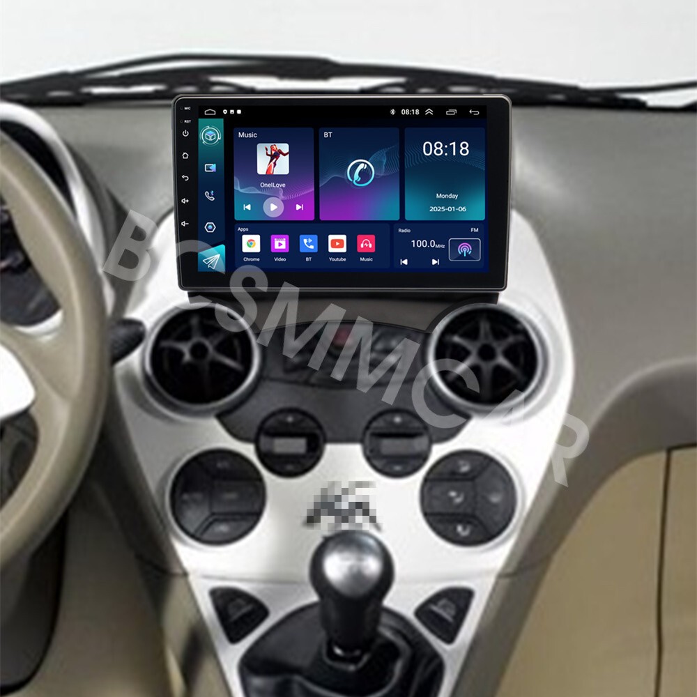 9in Car GPS Stereo Android 14 Radio Fit For Ford Ka 2008-2014 For Carplay GPS