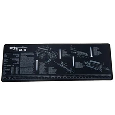 AR-15 Gun Cleaning Mat, 35x12 inch Anti Slip Gun Mat for Workbench