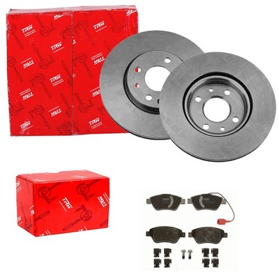 TRW BREMSSCHEIBEN + BELÄGE VORNE passend für CITROEN NEMO + BIPPER FIAT QUBO