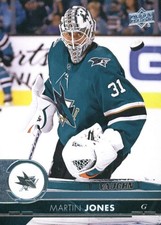 2017-18 Upper Deck #398 Martin Jones - HKY