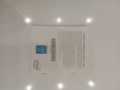 Intel Core Inside  I7 Aufkleber 2 Stück / PCS Laptop Sticker Logo