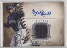 2015 Bowman Inception Auto Relics Gabby Guerrero #IAR-GG Auto s3g