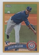 2011 Topps Chrome Gold Refractor 23/50 Alexi Ogando #188 1j6