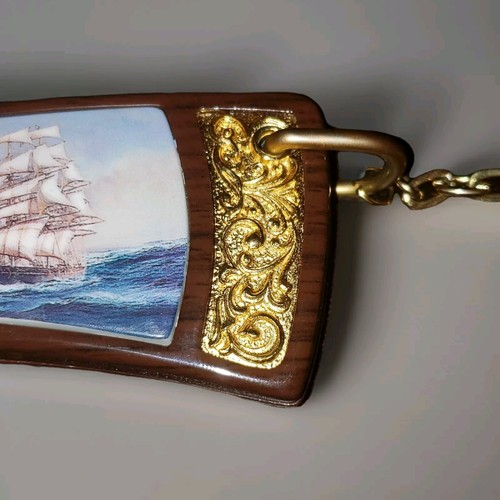 Vtg Franklin Mint Majestic Cutty Sark Collector's Knife W/ Case 24kt Gold - Picture 11 of 20