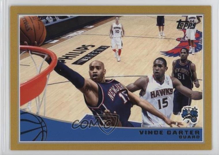2009-10 Topps Gold 311/2009 Vince Carter #175 HOF d1m