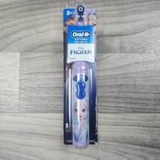 Oral-B Battery Power Toothbrush Disney FROZEN Elsia Soft Bristle Sealed 3