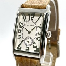 Hamilton Ardmore H114110 Men's Quartz Watch White Dial Small Second 24mm Working