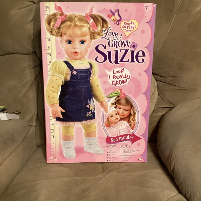 MGA Love & Grow Suzie Interactive Battery-Operated 16in Baby Doll w/ Accessories