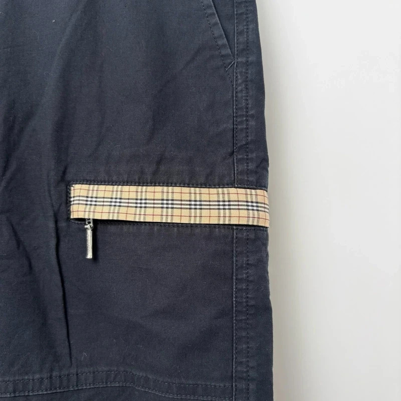 Burberry Black Label Black Cargo Shorts image 2