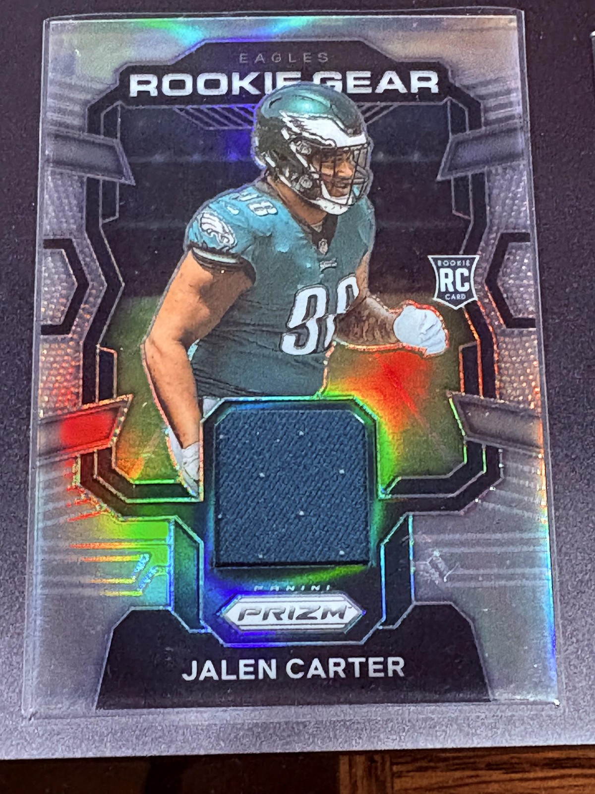 2023 Panini Prizm #RG-JC Jalen Carter Rookie Gear