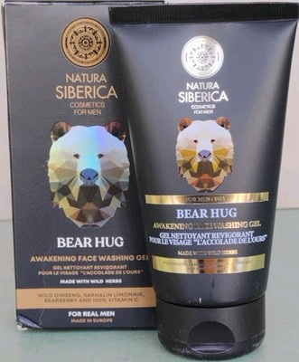 Natura Siberica Bear Hug Face Washing Gel 150ml 5.1oz Exp 08/2028