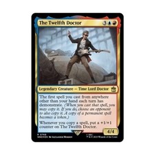 WOTC Universes Beyond: Doctor Who The Twelfth Doctor (Surge Foil) (R) (Foi NM