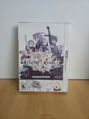 NINTENDO 3DS The Legend Of Legacy launch Edition Bonus Soundtrack Art Book NEU