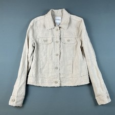 Tommy Bahama - Two Palms Linen Raw-Edge Jacket - Natural Tan Size S/P